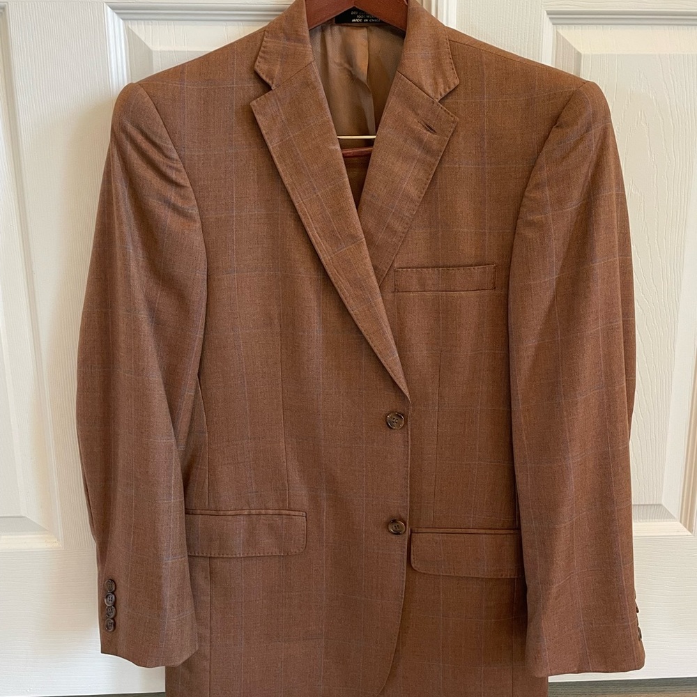 Corbin brown sport jacket size 39R
